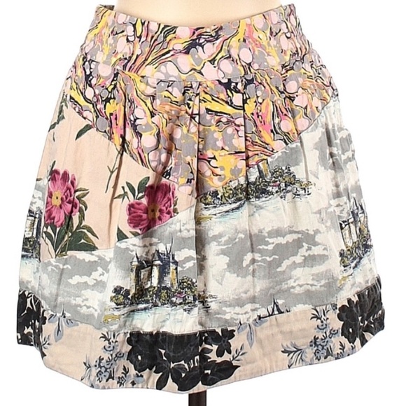 Leifnotes (Anthropologie)
Multipatterned Mini, floral& medieval castles, 2,EUC - Picture 3 of 12